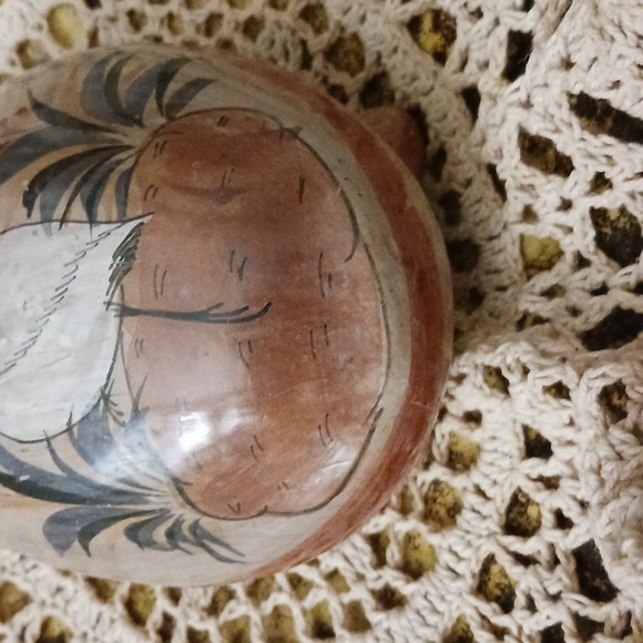 Vintage Mexican Tonala Pottery Turtle 🐢 - Picture 5 of 11